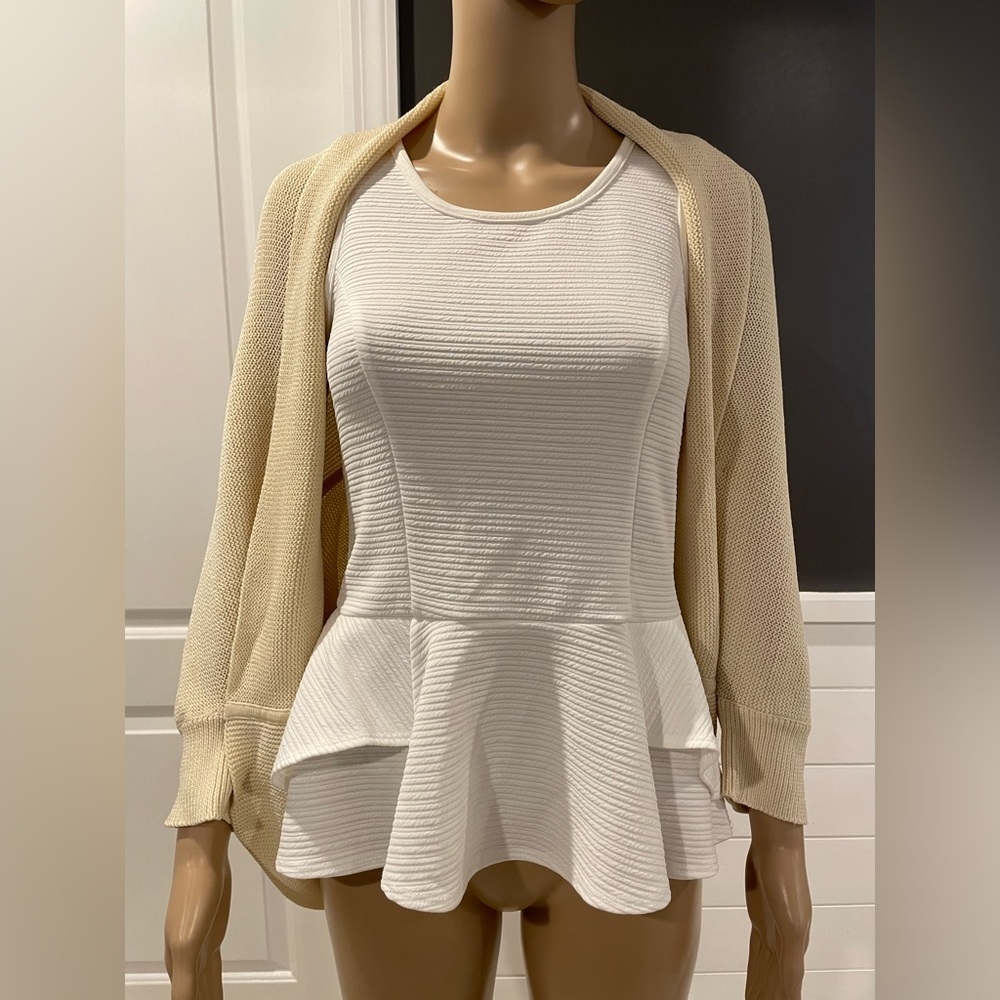 Bundle of top/ open cardigan